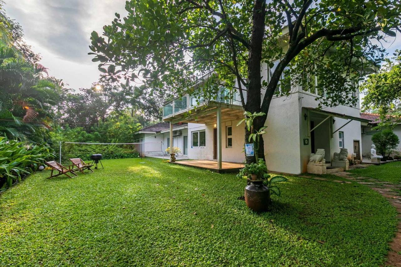 Hamptons Charm By Stayvista Luxury 5Br With Pool, Lawn & Table Tennis Alībāg Buitenkant foto